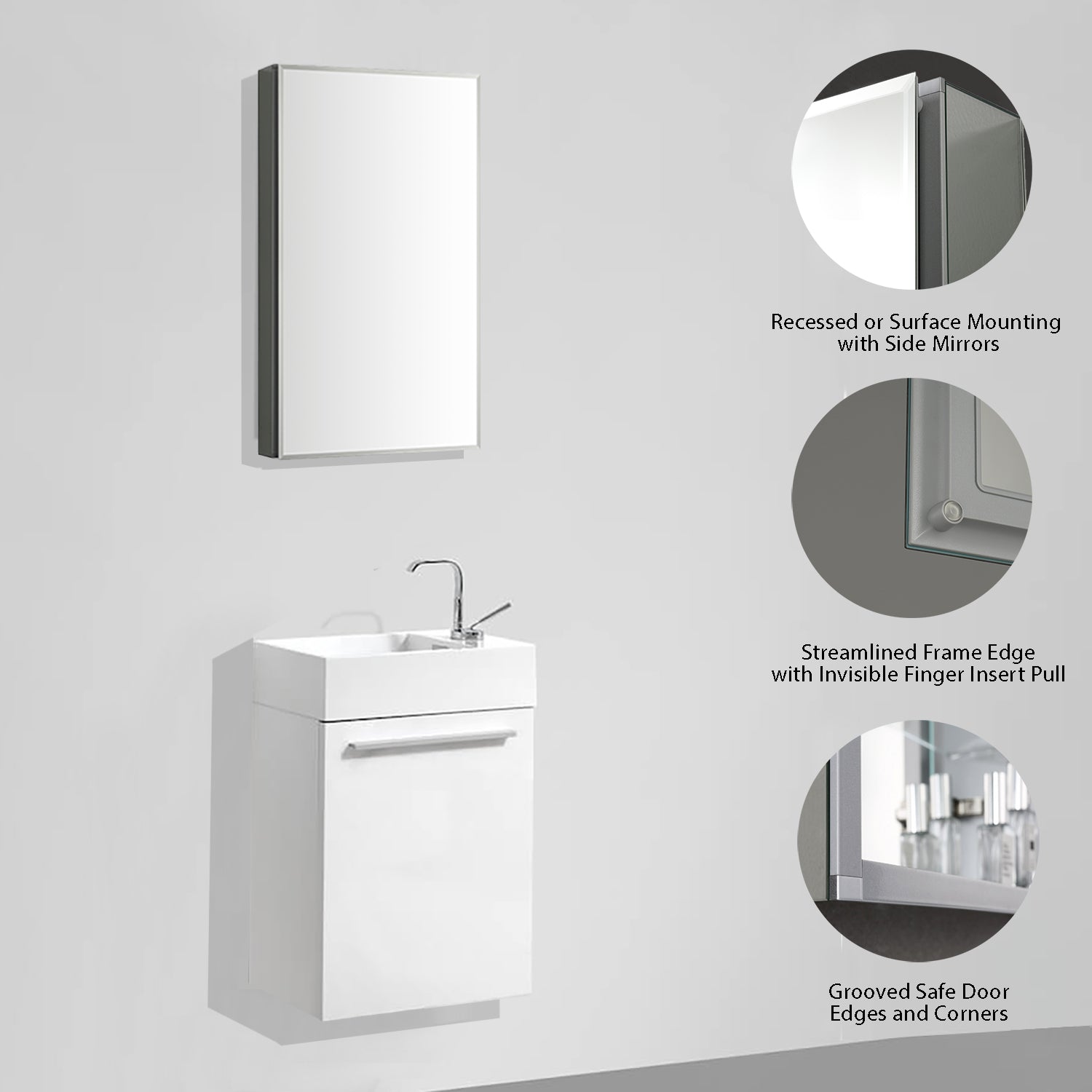 Bevel Medicine Cabinet MC8 - Image 6