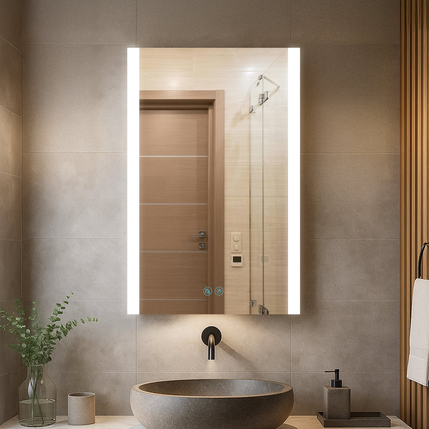 Pollux LED Medicine Cabinet MCL10 - Image 2