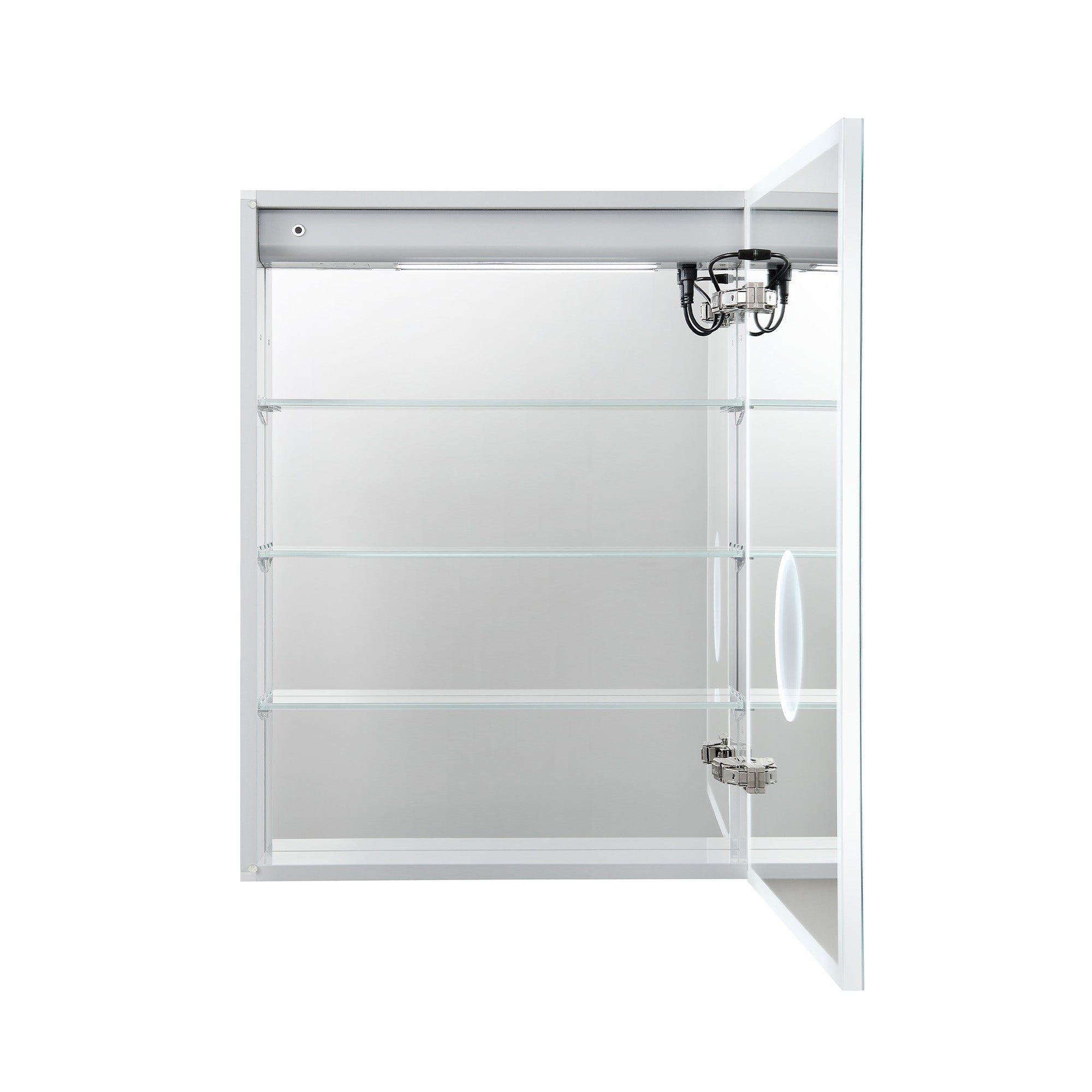 Sirius LED Medicine Cabinet with Clock MCL3 - Image 13