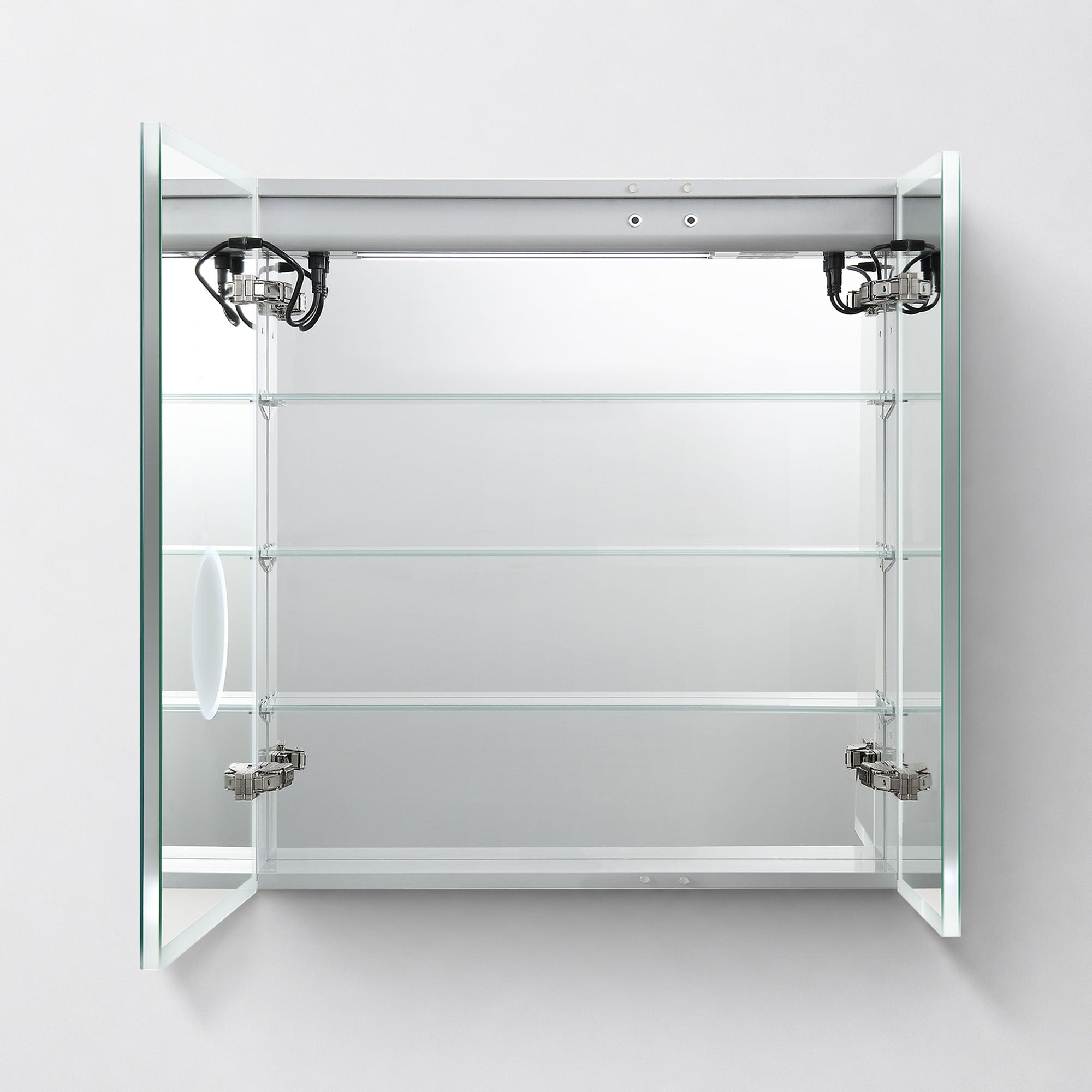 Sirius LED Medicine Cabinet with Clock MCL3 - Image 37