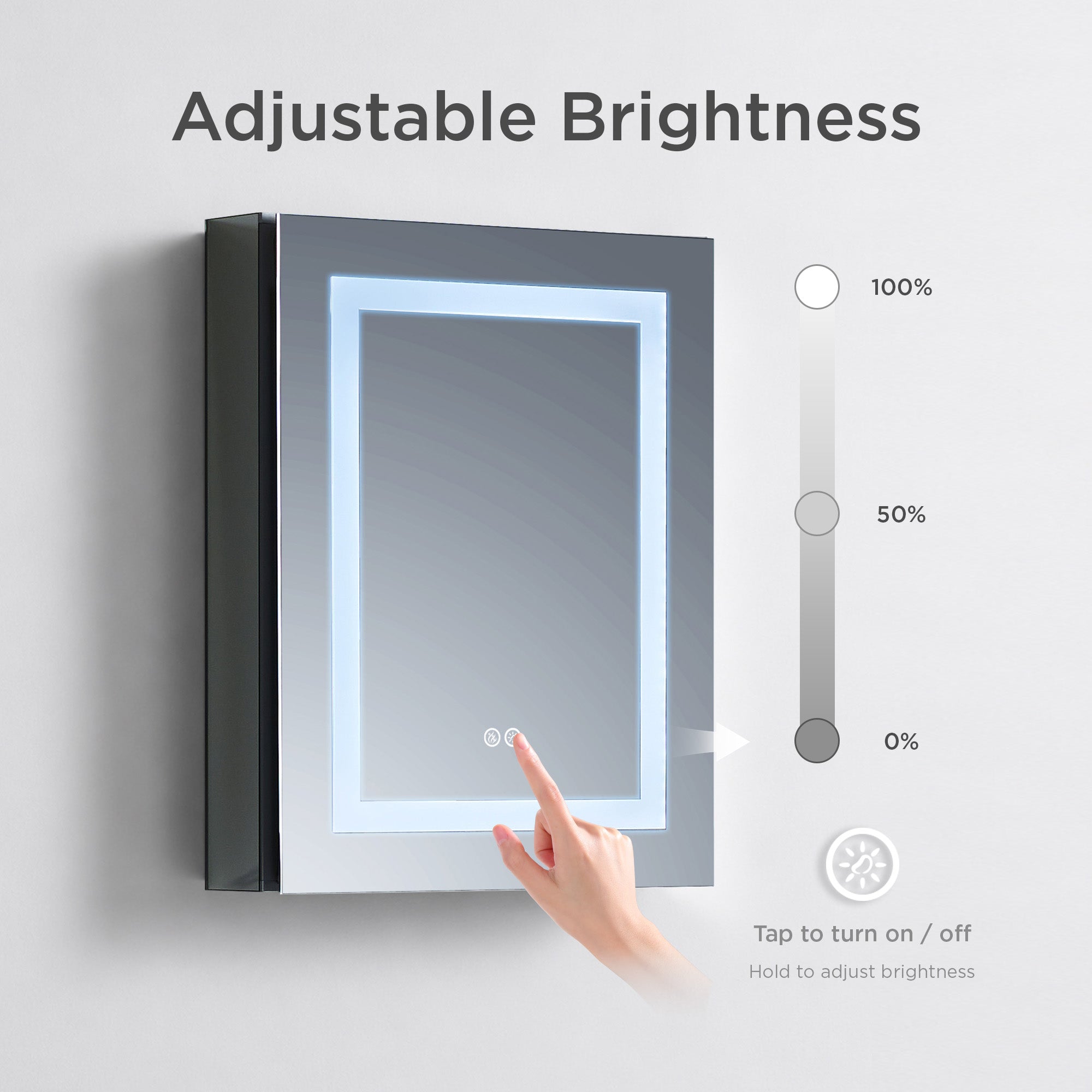 Rigel LED Medicine Cabinet MCL5 - Image 13