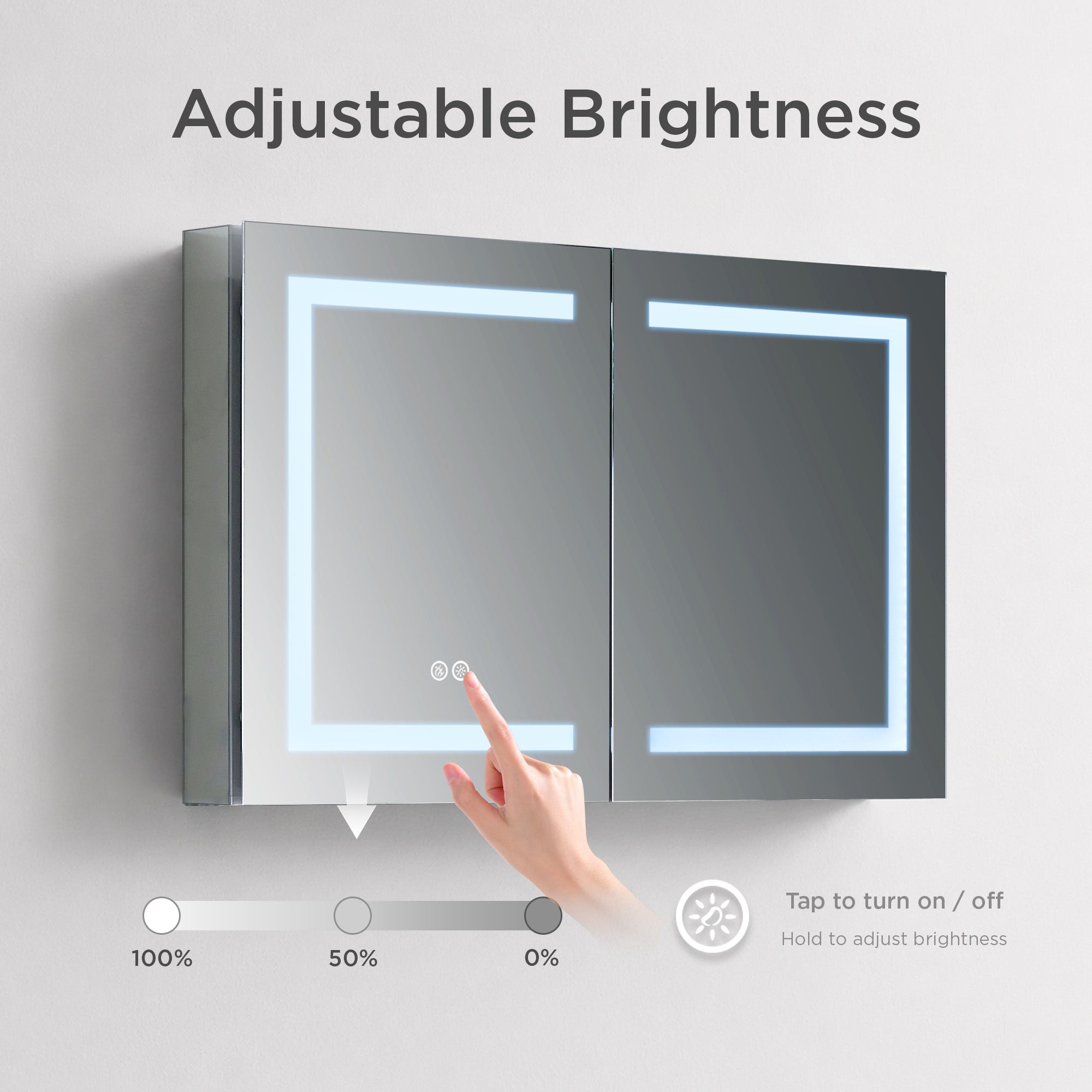 Rigel LED Medicine Cabinet MCL5 - Image 32