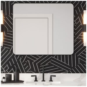 Metal Mirror 22"