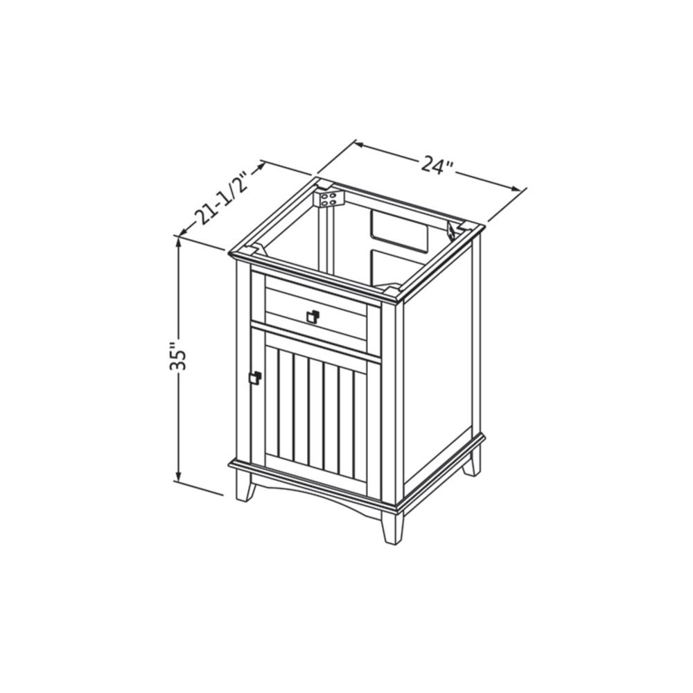 24" Savino Vanity - Image 4