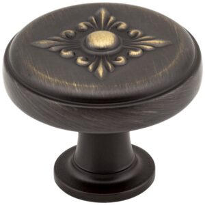 1-3/8" Diameter Baroque Lafayette Cabinet Knob