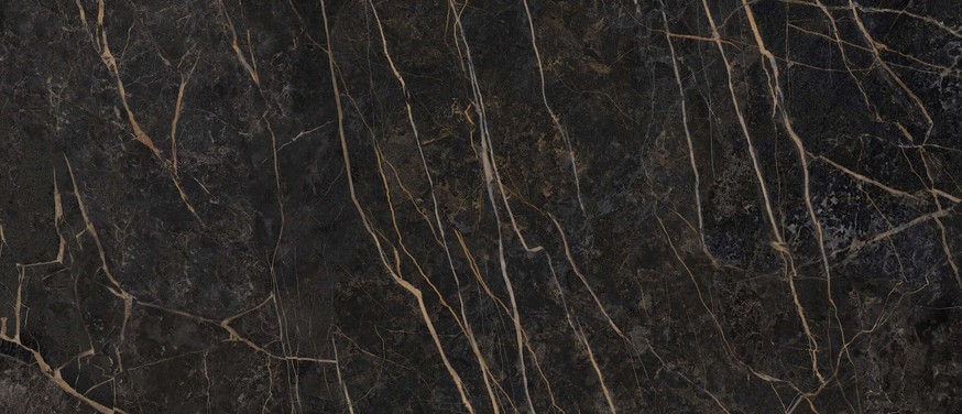 Black Obsession sintered stone countertop — slab view
