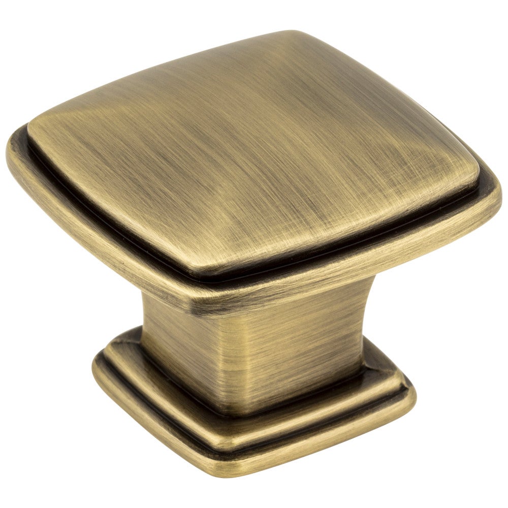 1-1/4" Overall Length Square Milan 1 Cabinet Knob - Image 5