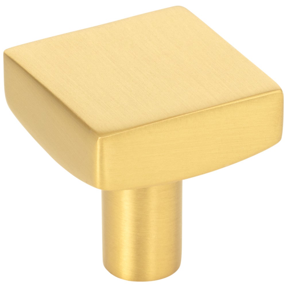1-1/8" Overall Length Square Dominique Cabinet Knob - Image 7