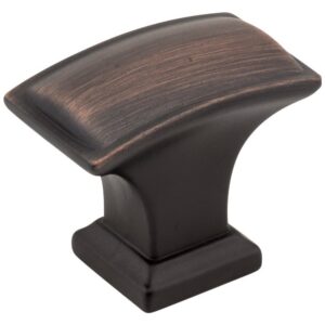 1-1/2" Overall Length Rectangle Annadale Cabinet Knob