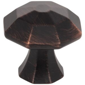 1-1/4" Overall Length Octagonal Wheeler Cabinet Knob