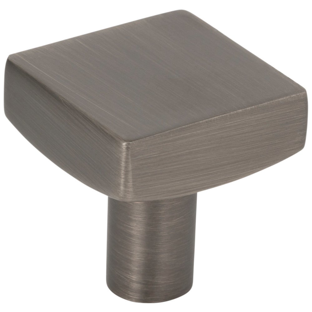 1-1/8" Overall Length Square Dominique Cabinet Knob - Image 4