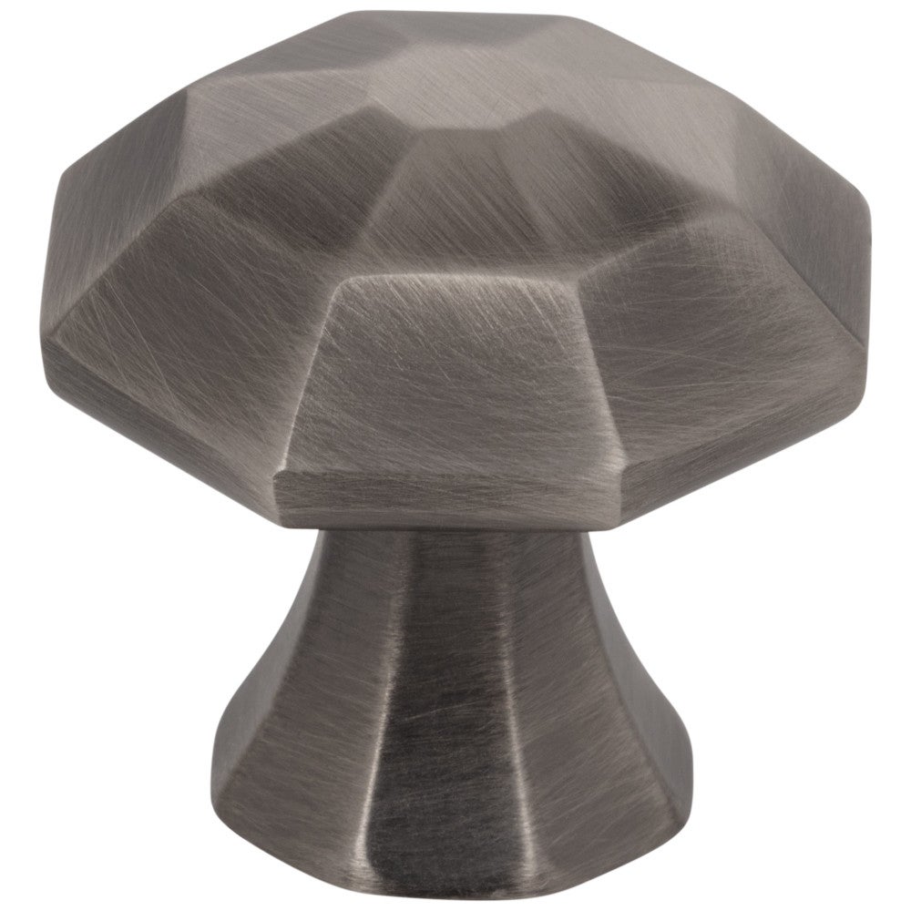 1-1/4" Overall Length Octagonal Wheeler Cabinet Knob - Image 5