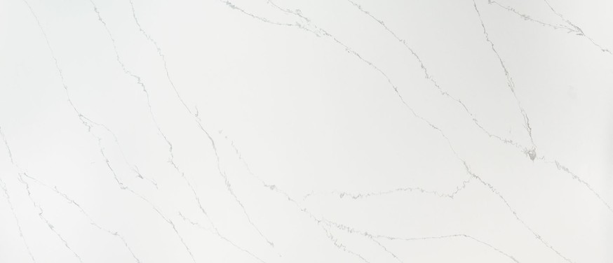 Calacatta Ultra quartz countertop — slab view