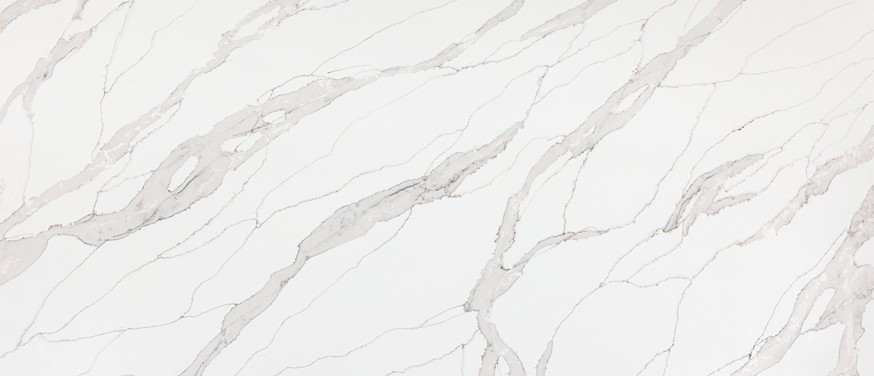 Cygnet Drift quartz countertop — slab view