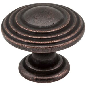 1-1/4" Overall Length Stacked Bremen 2 Cabinet Knob
