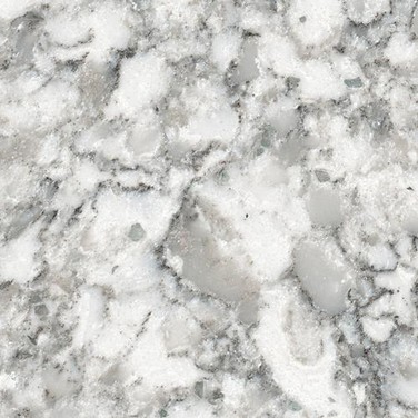 Everest quartz countertop — closeup view