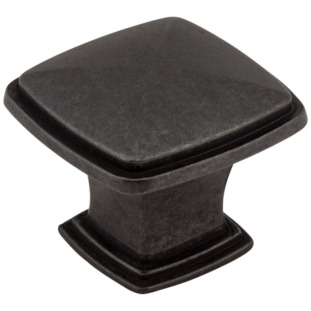 1-1/4" Overall Length Square Milan 1 Cabinet Knob - Image 2