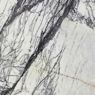 Lilac Marble countertop — closeup view