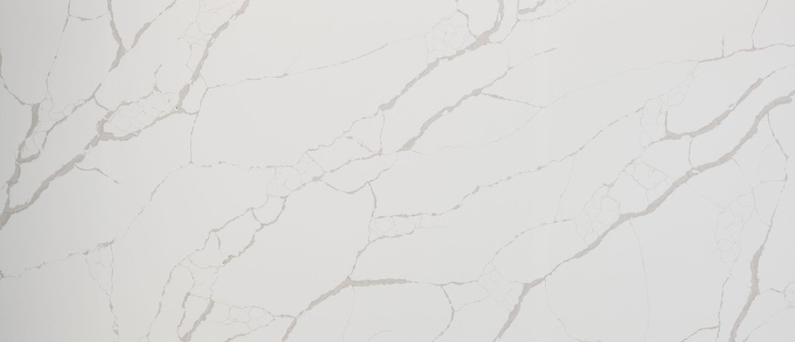New Calacatta Laza quartz countertop — slab view