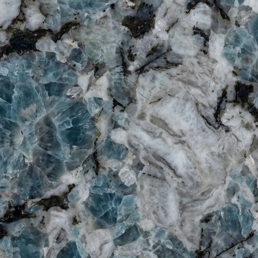 Patagonia Blue Granite countertop — closeup view