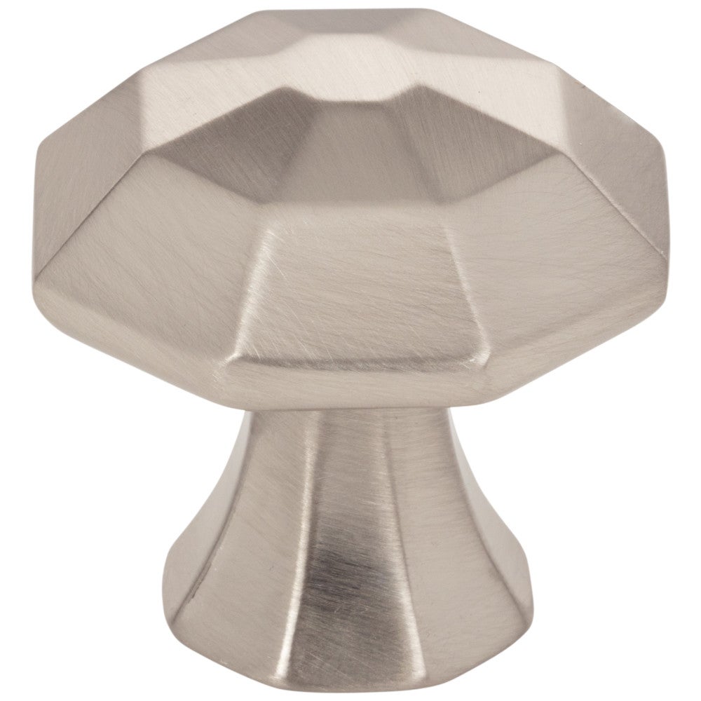1-1/4" Overall Length Octagonal Wheeler Cabinet Knob - Image 6