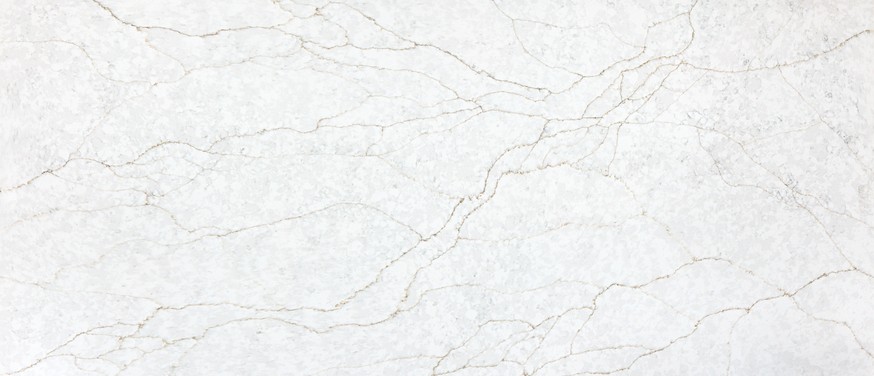 Sereno Gold quartz countertop — slab view