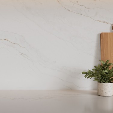 Splendor quartz countertop — closeup view