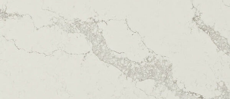 Statuario Maximus quartz countertop — slab view