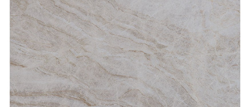 Taj Mahal Quartzite countertop — slab view
